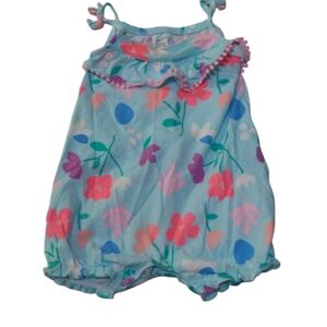 size 12 months baby girls Carter's Floral onesie
